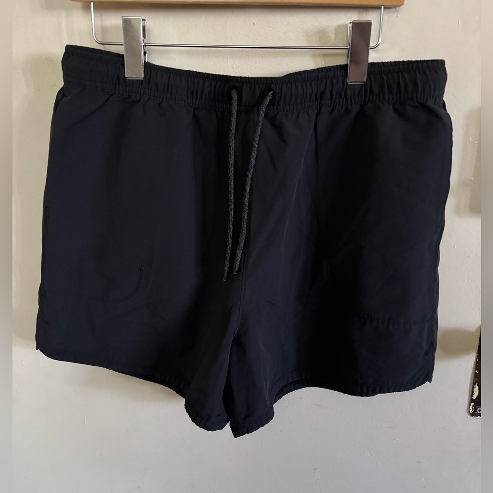 Allbirds Black Athletic Shorts Lightweight Elastic Waist